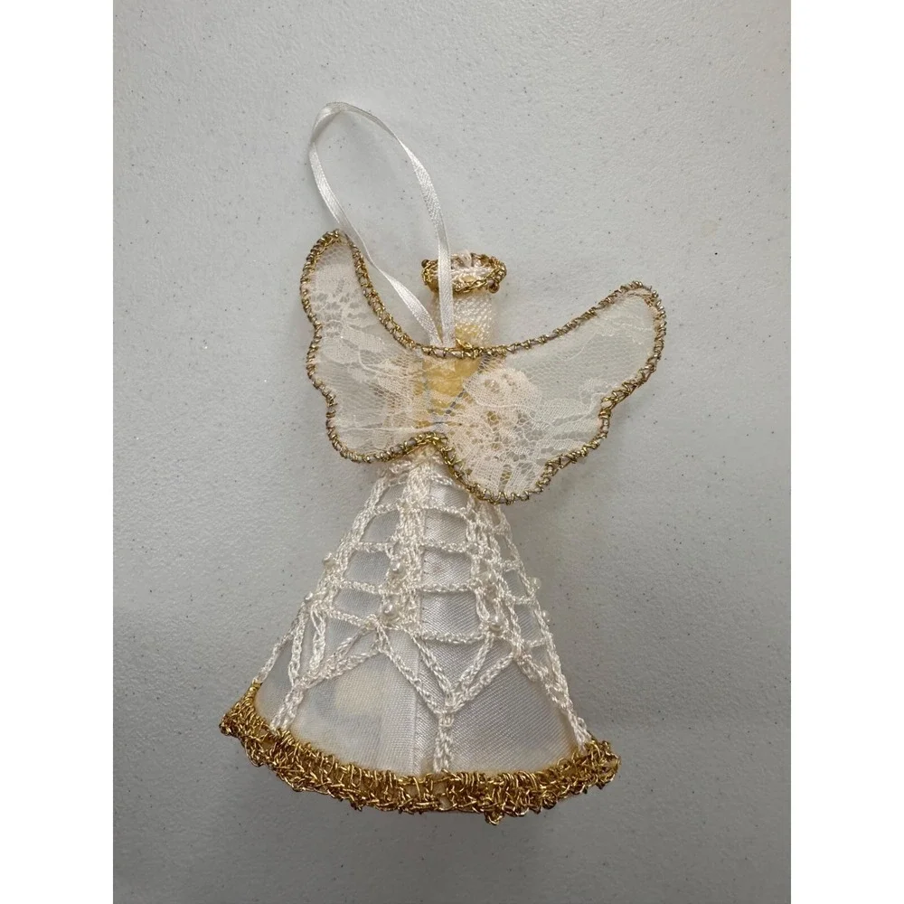 Christmas Ornament Set: Angel Snowman‎ & Cherub Ball Ornaments Gift Box Disney